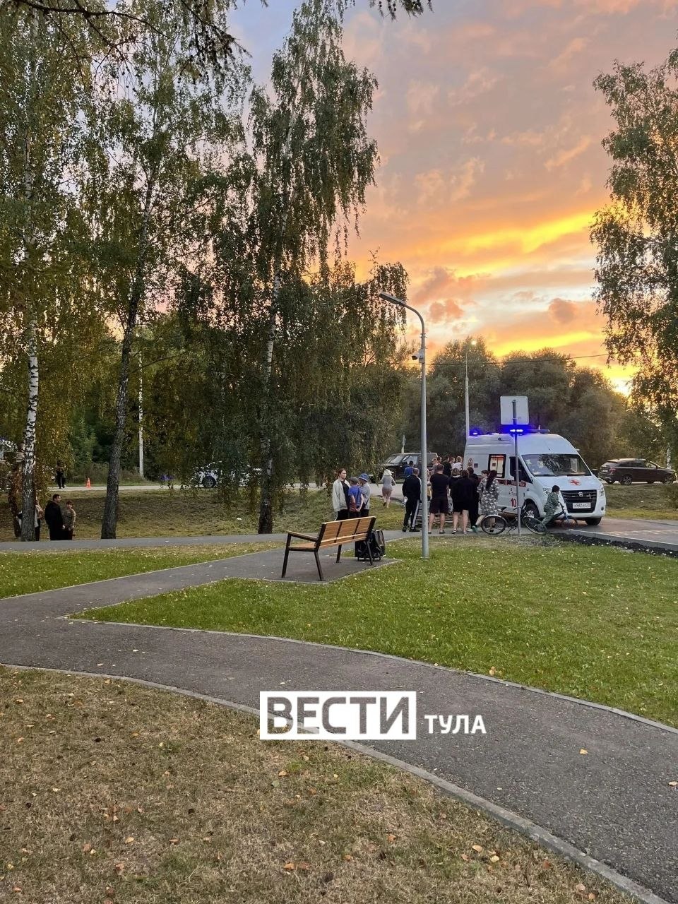 Фотография к публикации «В посёлке Пахомово Заокского района произошло ДТП с участием питбайка»