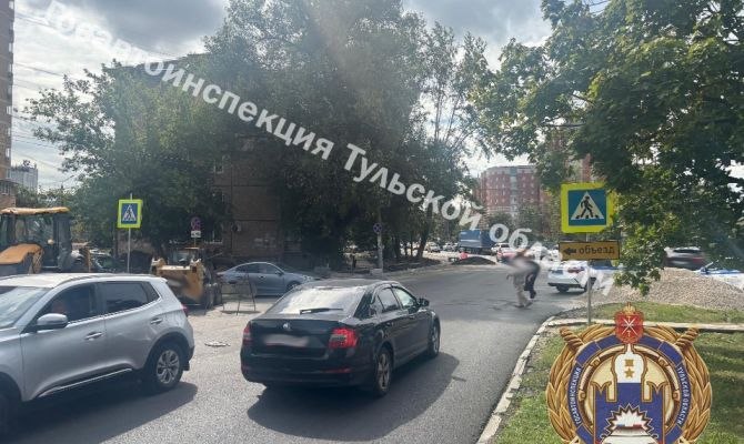 Фотография к публикации «На Федора Смирнова в Туле водитель легковушки сбил пенсионерку»