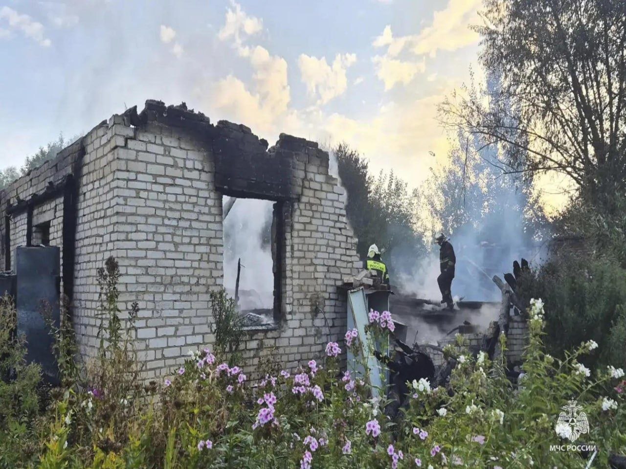 Фотография к публикации «Пожар в Веневском районе унес жизнь 67-летнего мужчины»