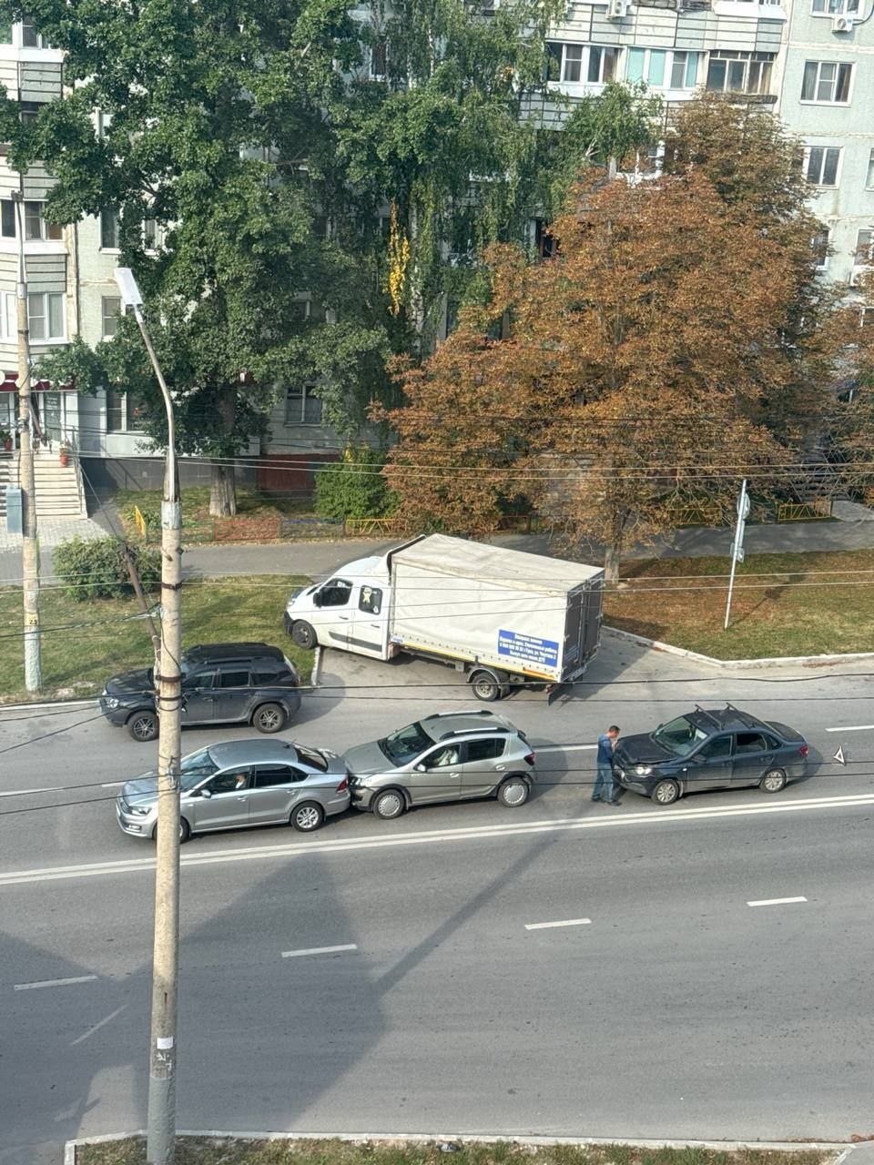 Фотография к публикации «На Пузакова ДТП из трёх автомобилей»