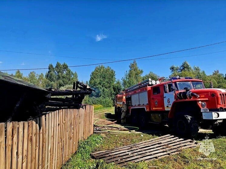 Фотография к публикации «Мужчина погиб при пожаре в селе Тёплое»